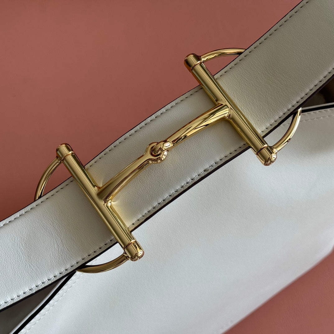 GG Beatrix Medium Tote Bag Cream Smooth Leather GHW 272127 mysite