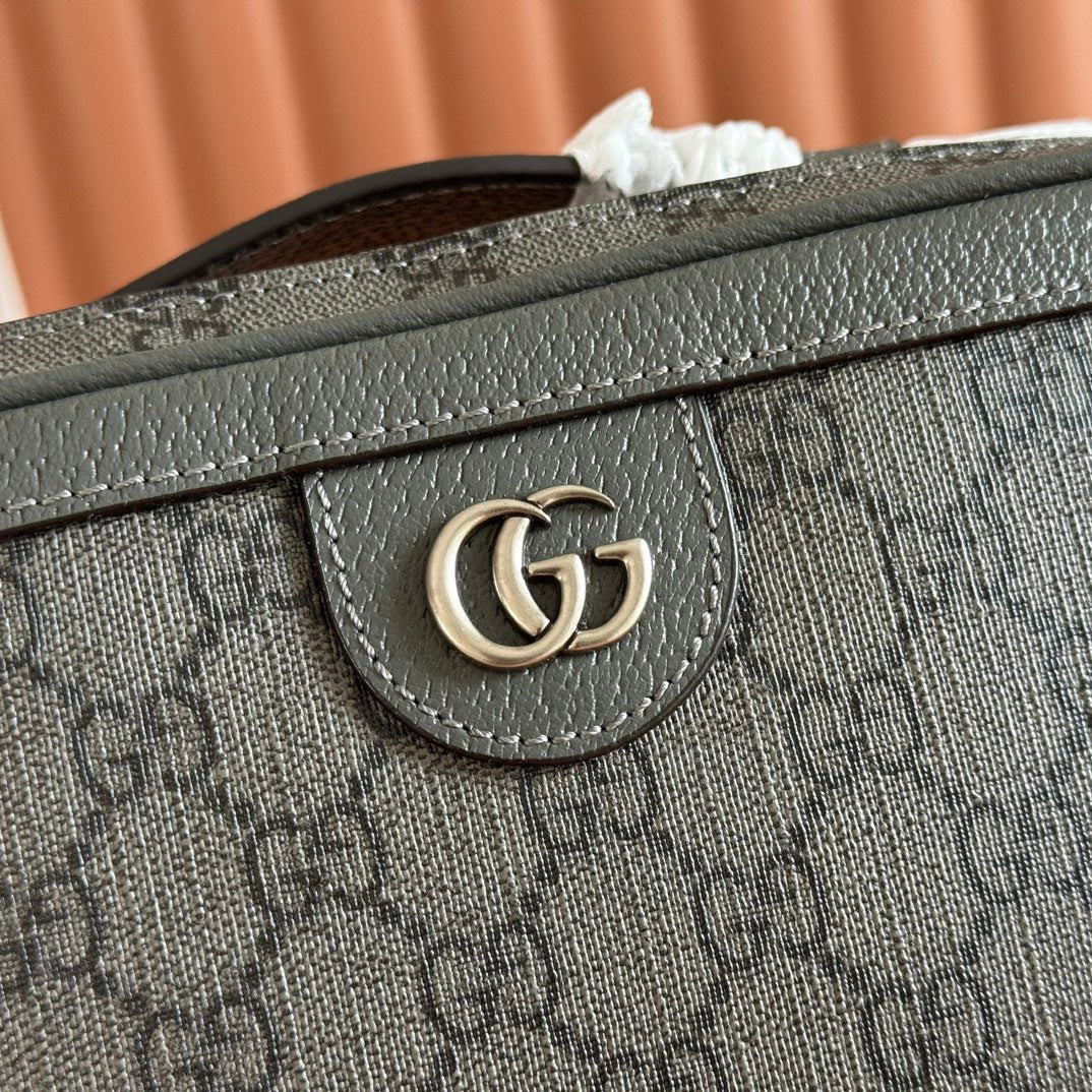 GG Ophidia Small Crossbody Bag Dusty Blue  GG Monogram Fabric 272073 mysite