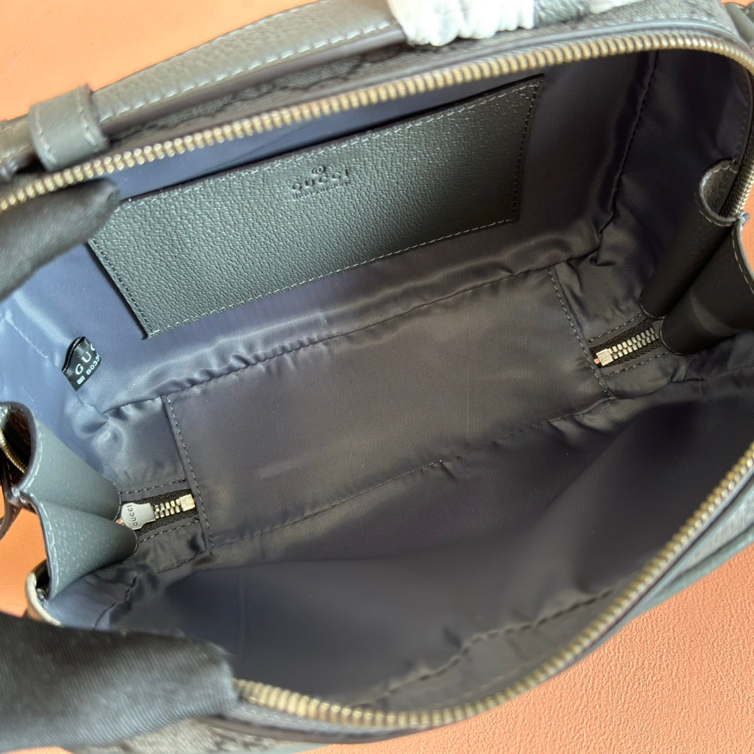 GG Ophidia Small Crossbody Bag Dusty Blue  GG Monogram Fabric 272073 mysite