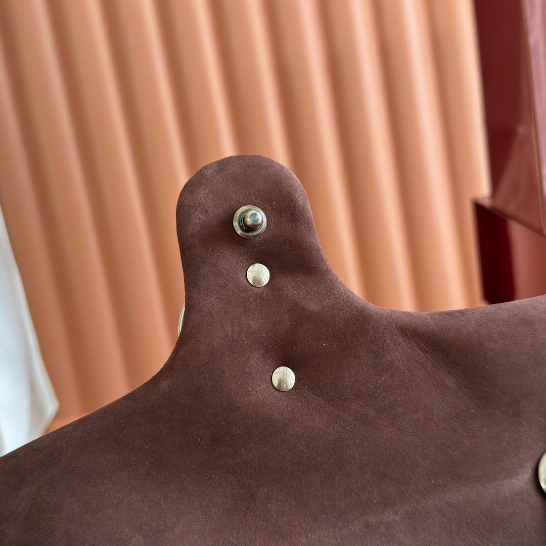 GG Marmont Shoulder Bag Dark Brown Suede 272099 mysite