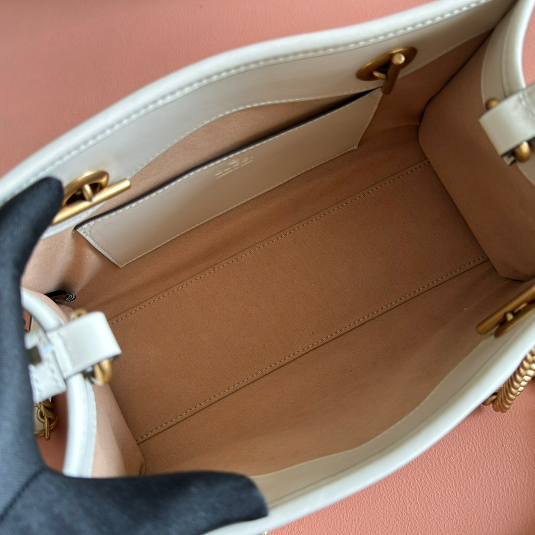 GG Marmont Matelasse Tote Beige Leather 271804 mysite