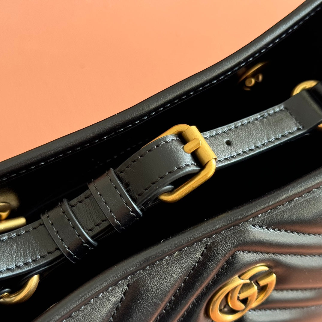 GG Marmont Matelasse Tote Black Leather 271805 mysite