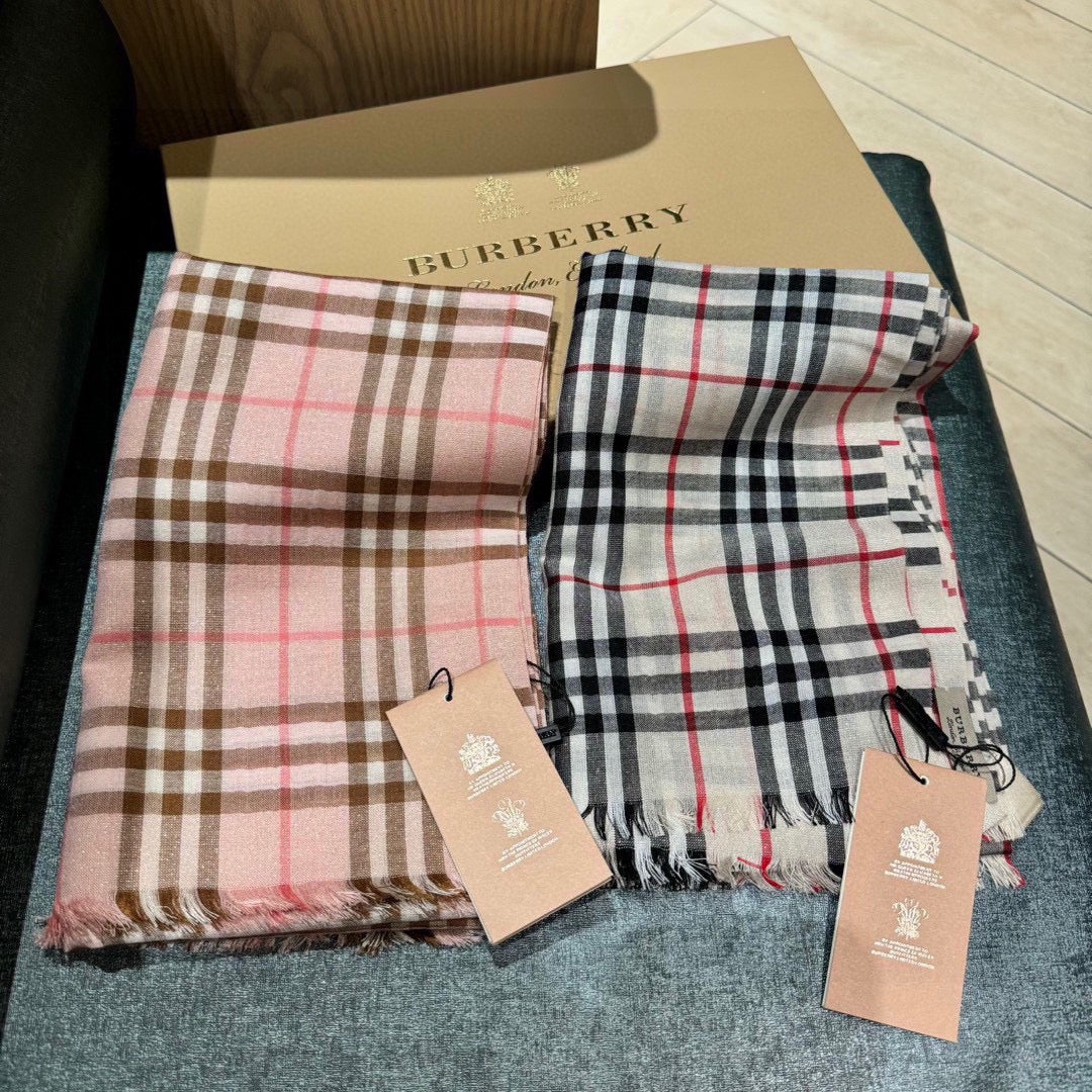 CHECK SCARF 200 CM IN CAMEL BEIGE MIX BLACK CASHMERE AND SILK 394664 mysite