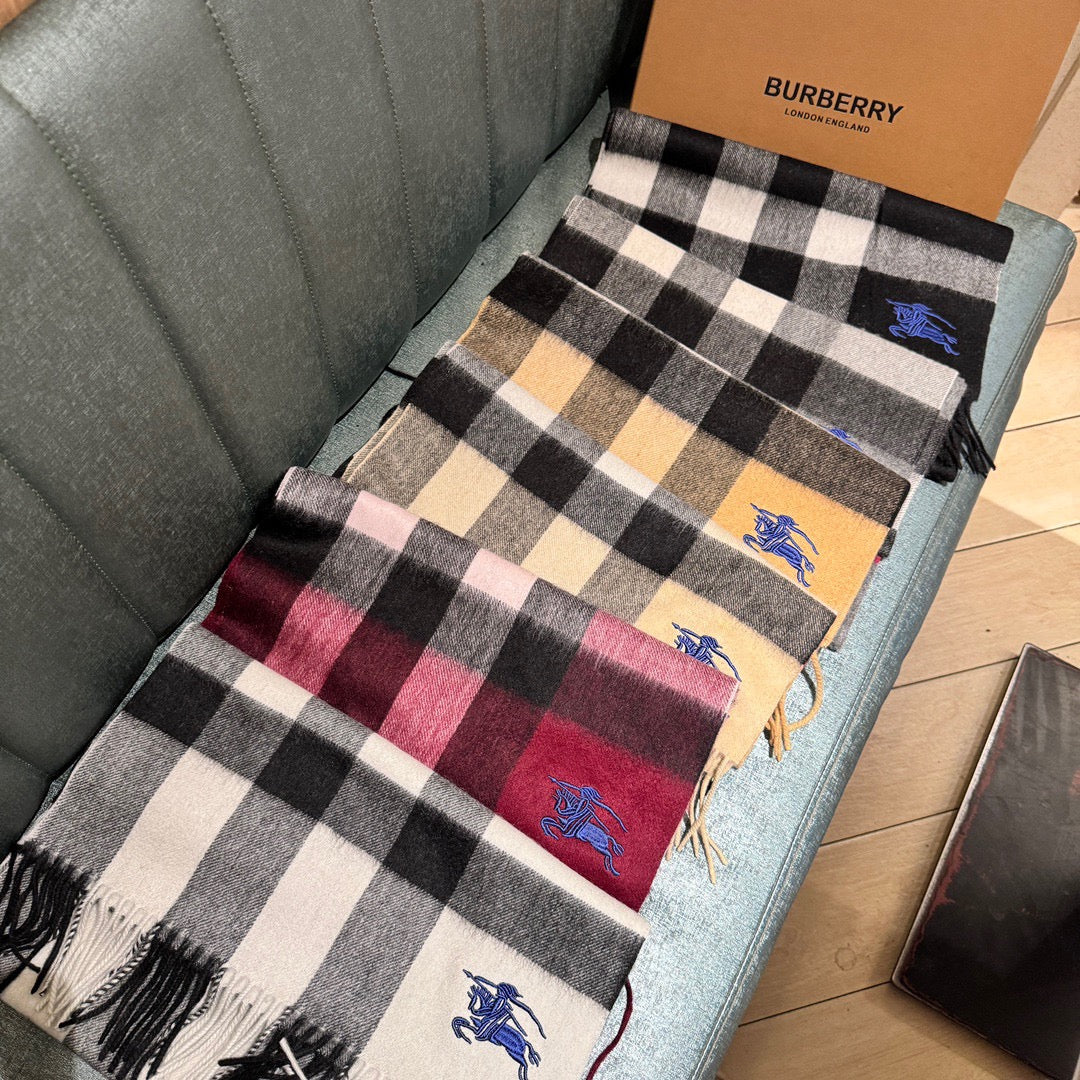 SCARF 180 CM IN COLORFUL CASHMERE 410336 mysite