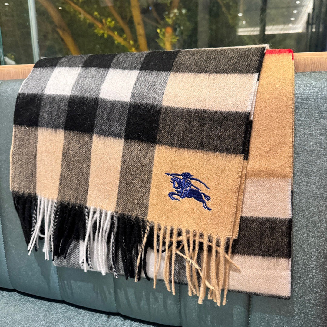 SCARF 180 CM IN COLORFUL CASHMERE 410339 mysite