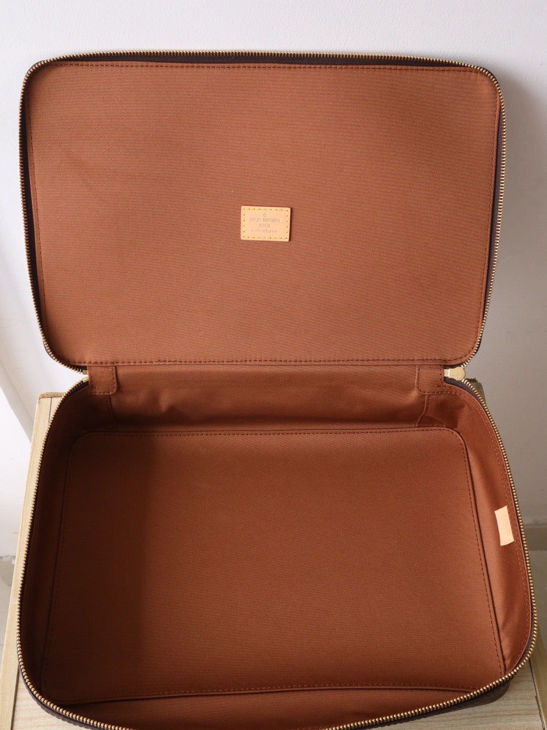 LV M43690 Packing Cube Brown Monogram Canvas & Cowhide mysite