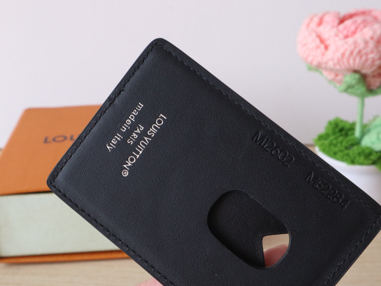 LV Porte-Cartes Magnet c Monogram Canvas & Cowhide mysite