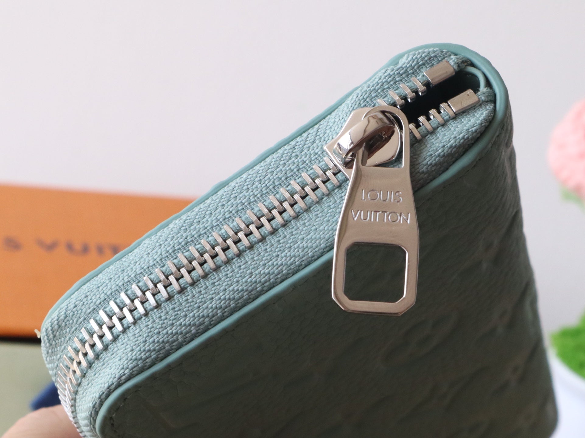 LV Zippy Wallet 19.5cm Monogram Grained Taurillon Cowhide mysite