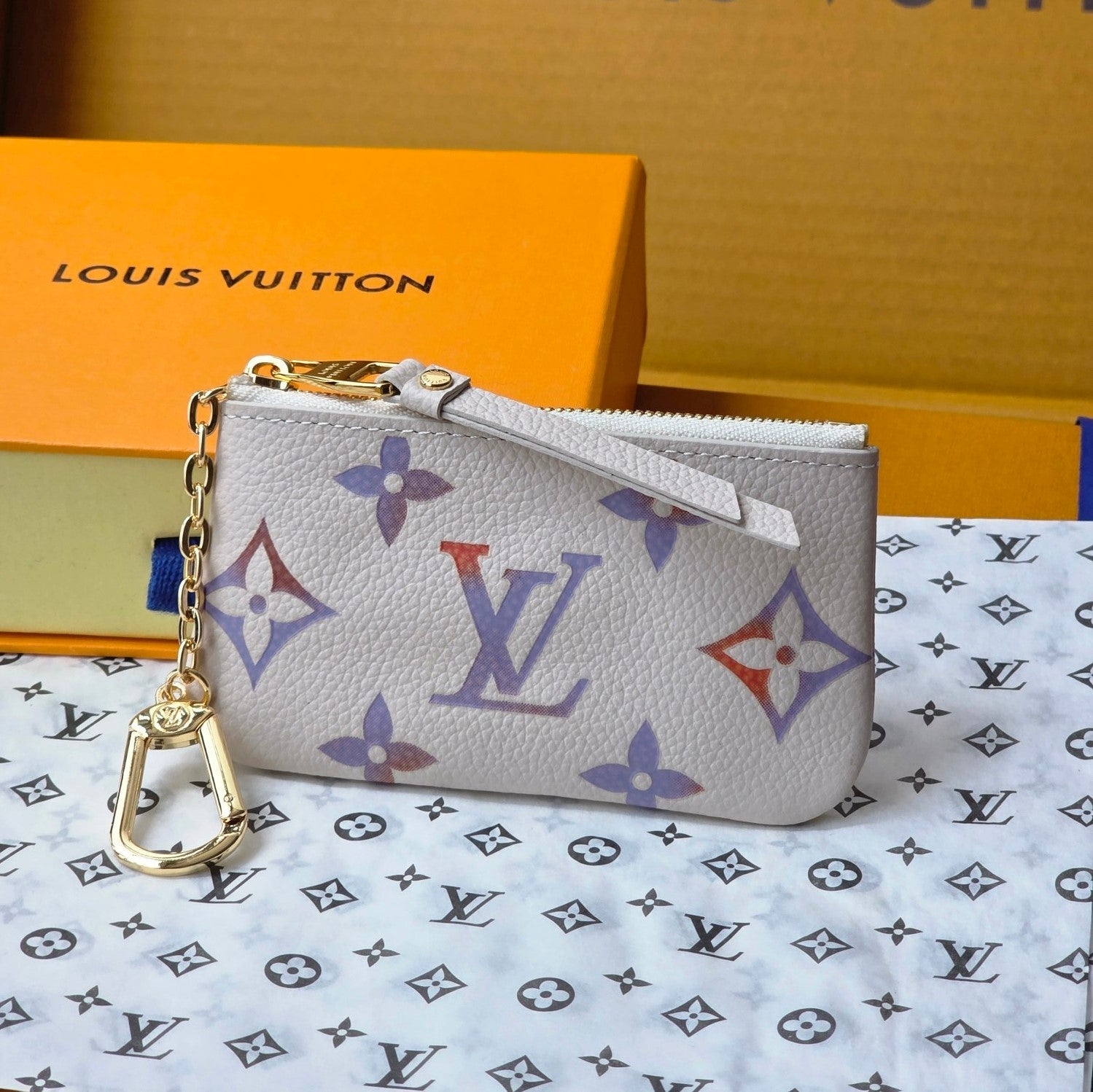 LV M25597 Key Pouch Dream Beige Embossed Grained Cowhide GHW mysite