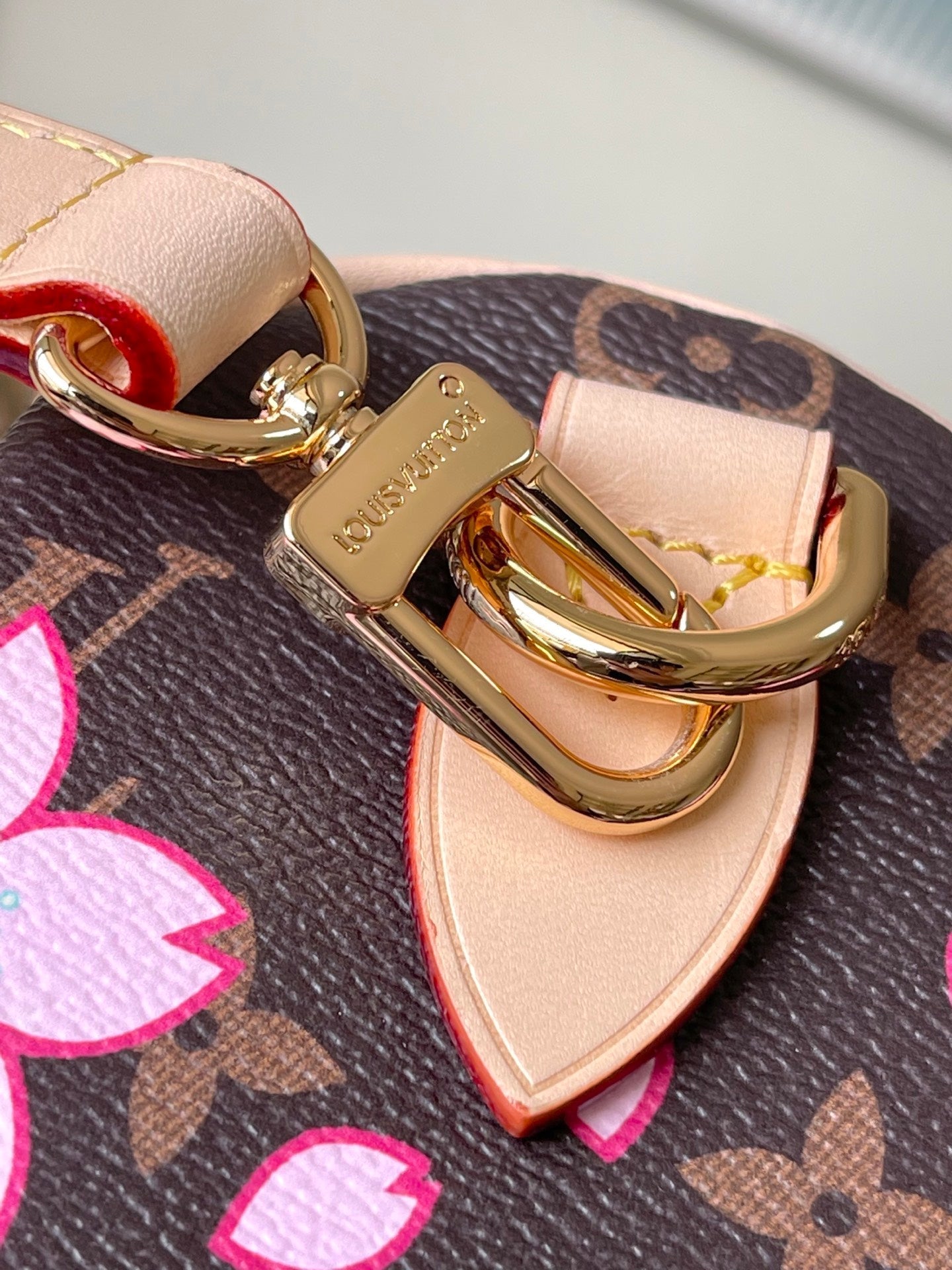 LV x TM Speedy Bandouliere 25cm Sakura Brown Cherry Blossom Monogram Canvas mysite