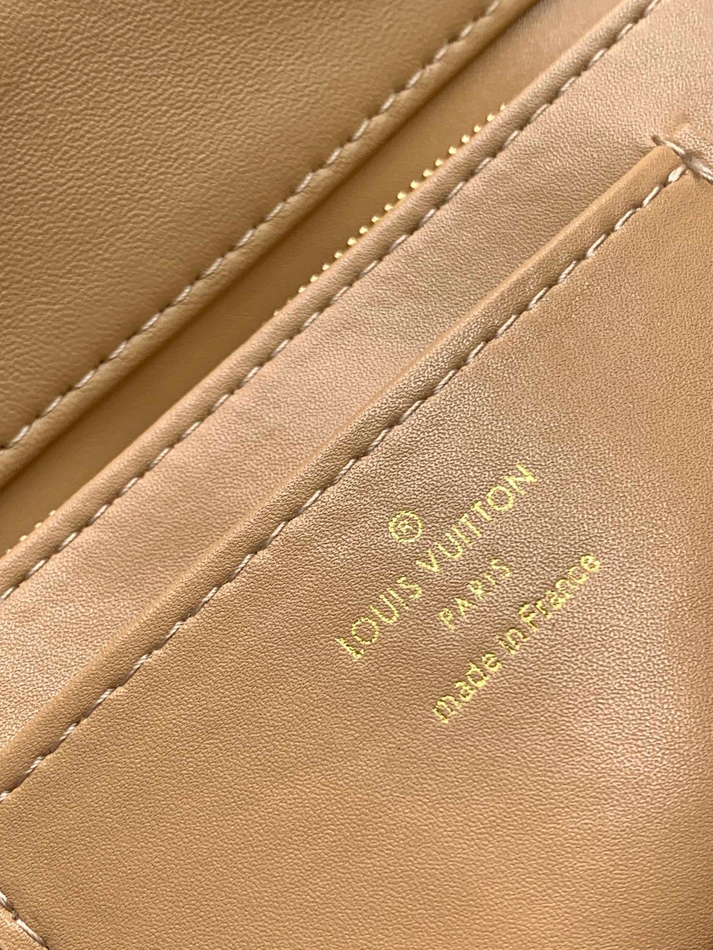 LV GO-14 MM 23cm Light Brown Lambskin GHW mysite