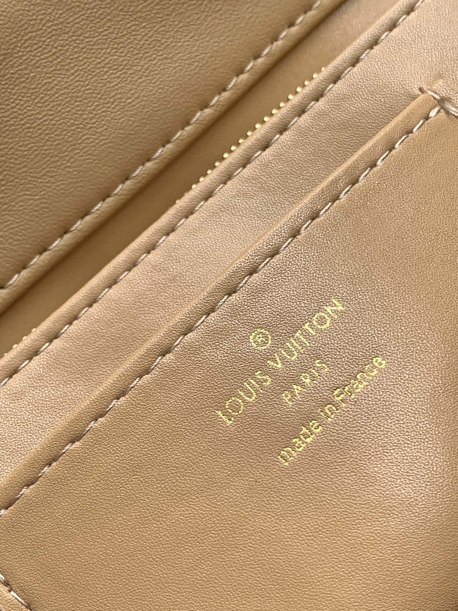 LV GO-14 MM 23cm Light Brown Lambskin GHW mysite