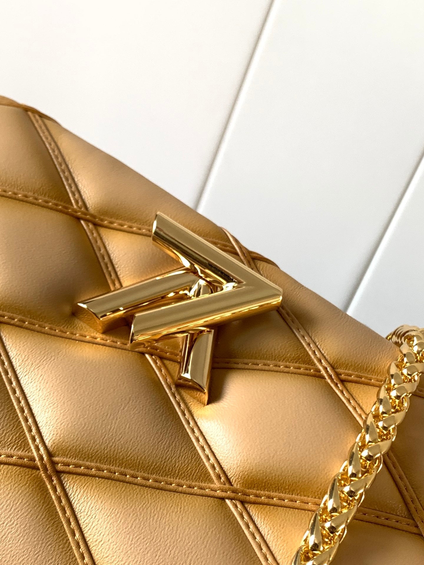 LV GO-14 MM 23cm Light Brown Lambskin GHW mysite