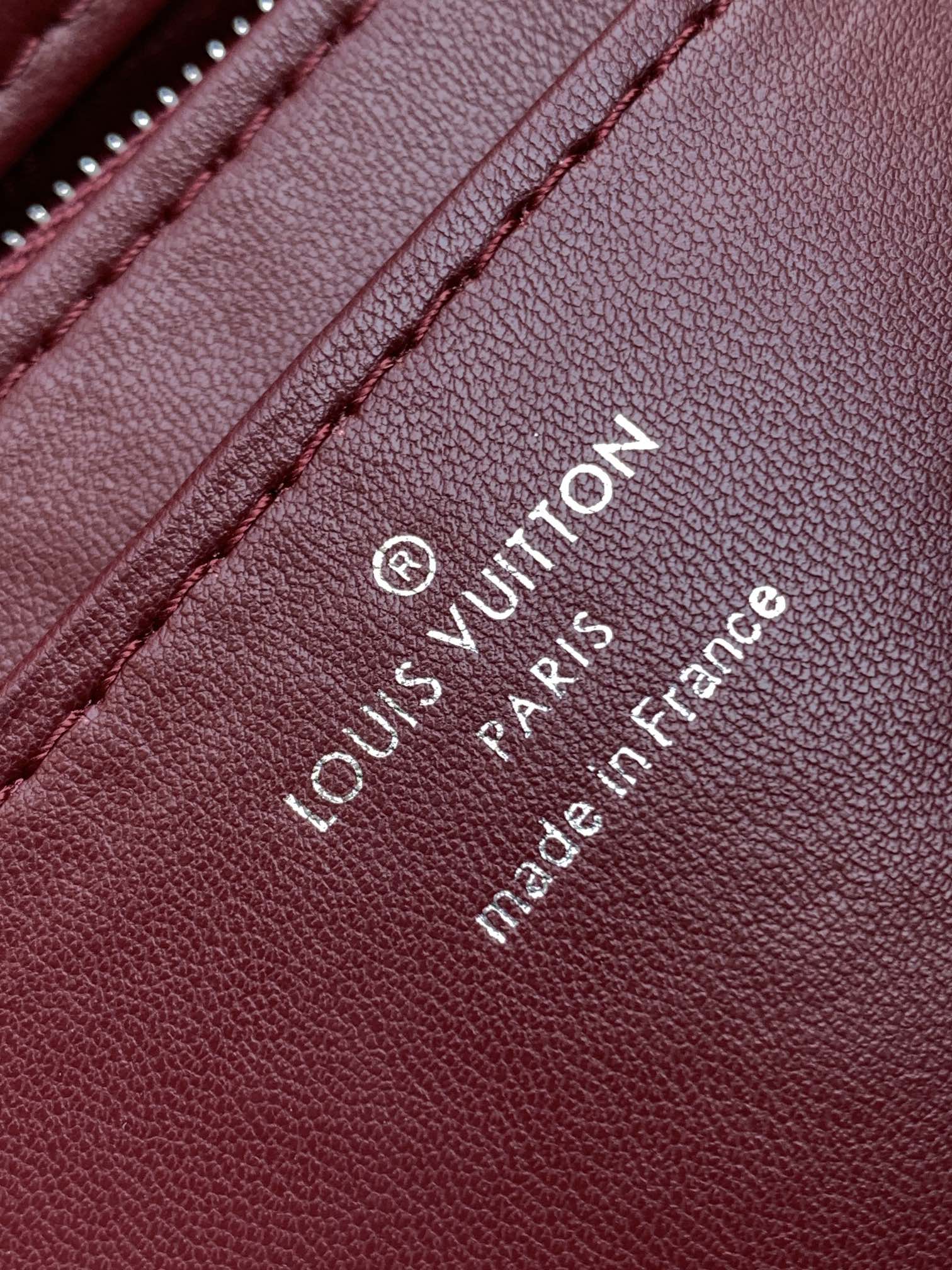LV GO-14 MM 23cm Bordeaux Lambskin Metal HW mysite