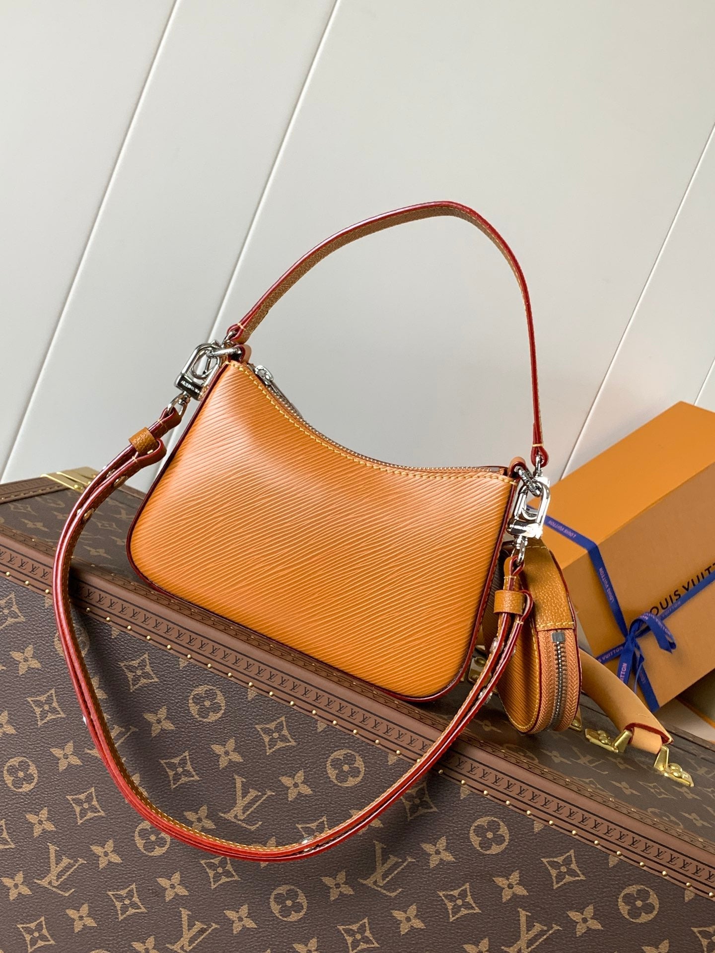 LV Marellini 19cm Caramel Epi Grain Cowhide Metal HW mysite