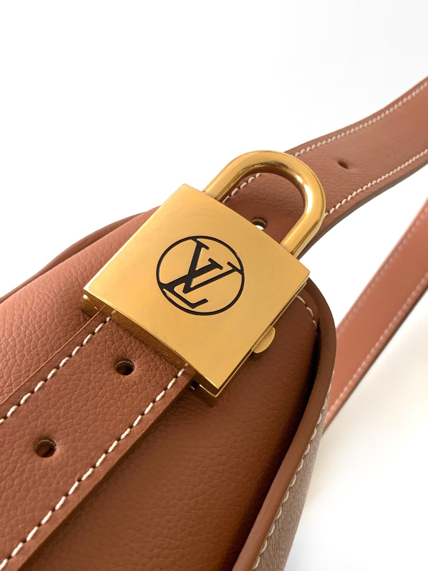 LV Low Key Messenger 30cm Cognac Brown Calfskin GHW mysite