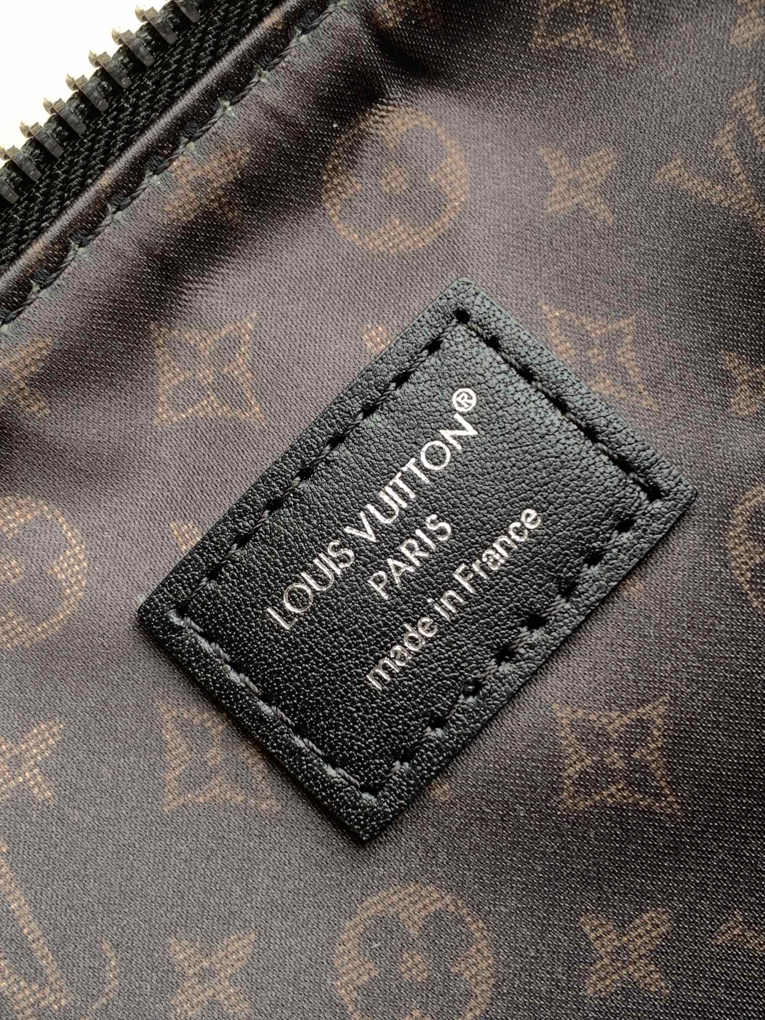 LV Nano LV Biker 30cm Black Sheepskin & Cowhide Metal mysite