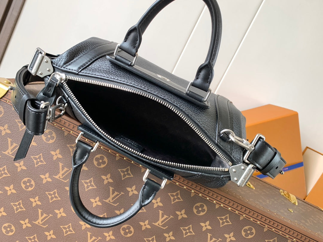 LV Nano LV Biker 30cm Black Sheepskin & Cowhide Metal mysite