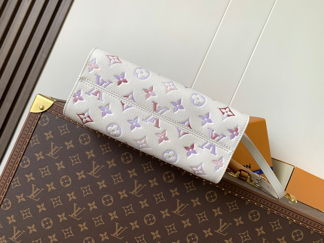 LV OnTheGo PM  Dream Monogram Embossed Cowhide-Light GHW mysite