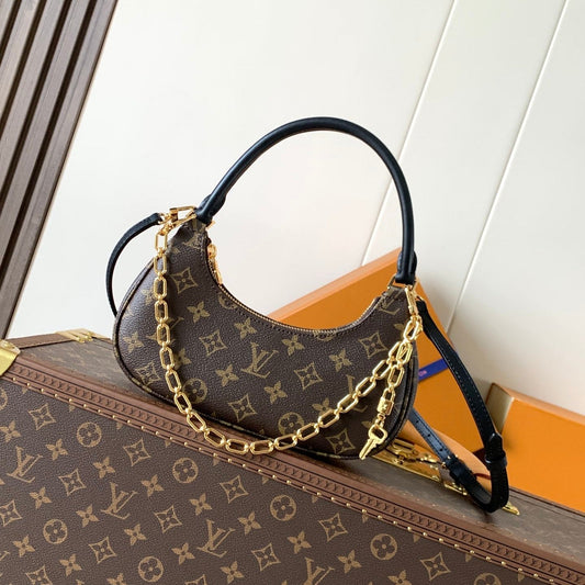 LV Catchy PM 24cm Brown Monogram Canvas & Cowhide mysite