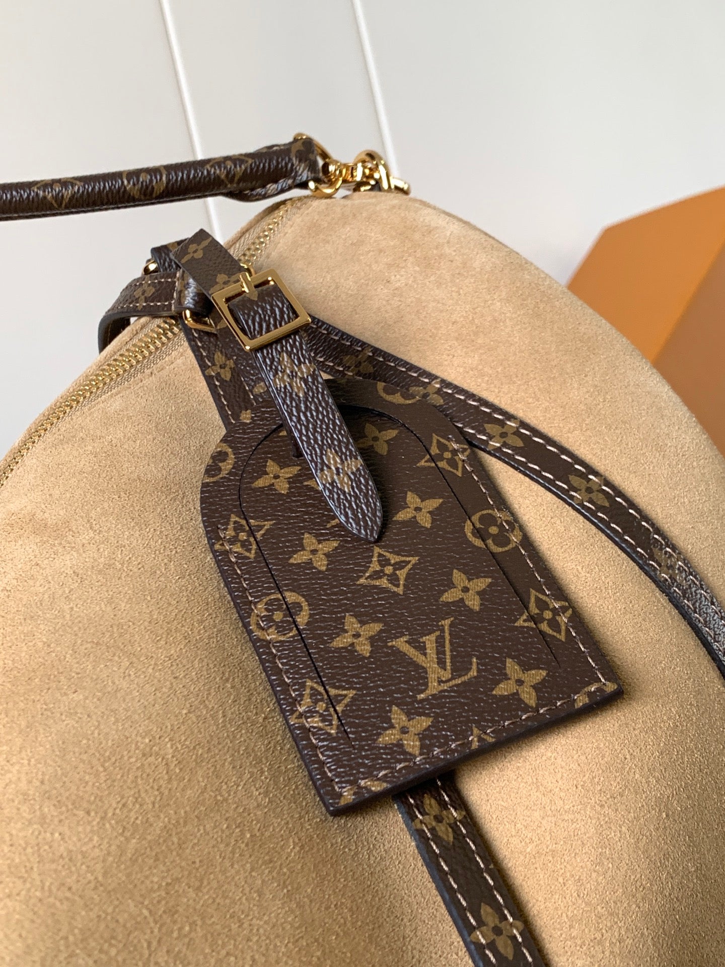 LV M26451 Express Travel 45cm Khaki Suede GHW mysite