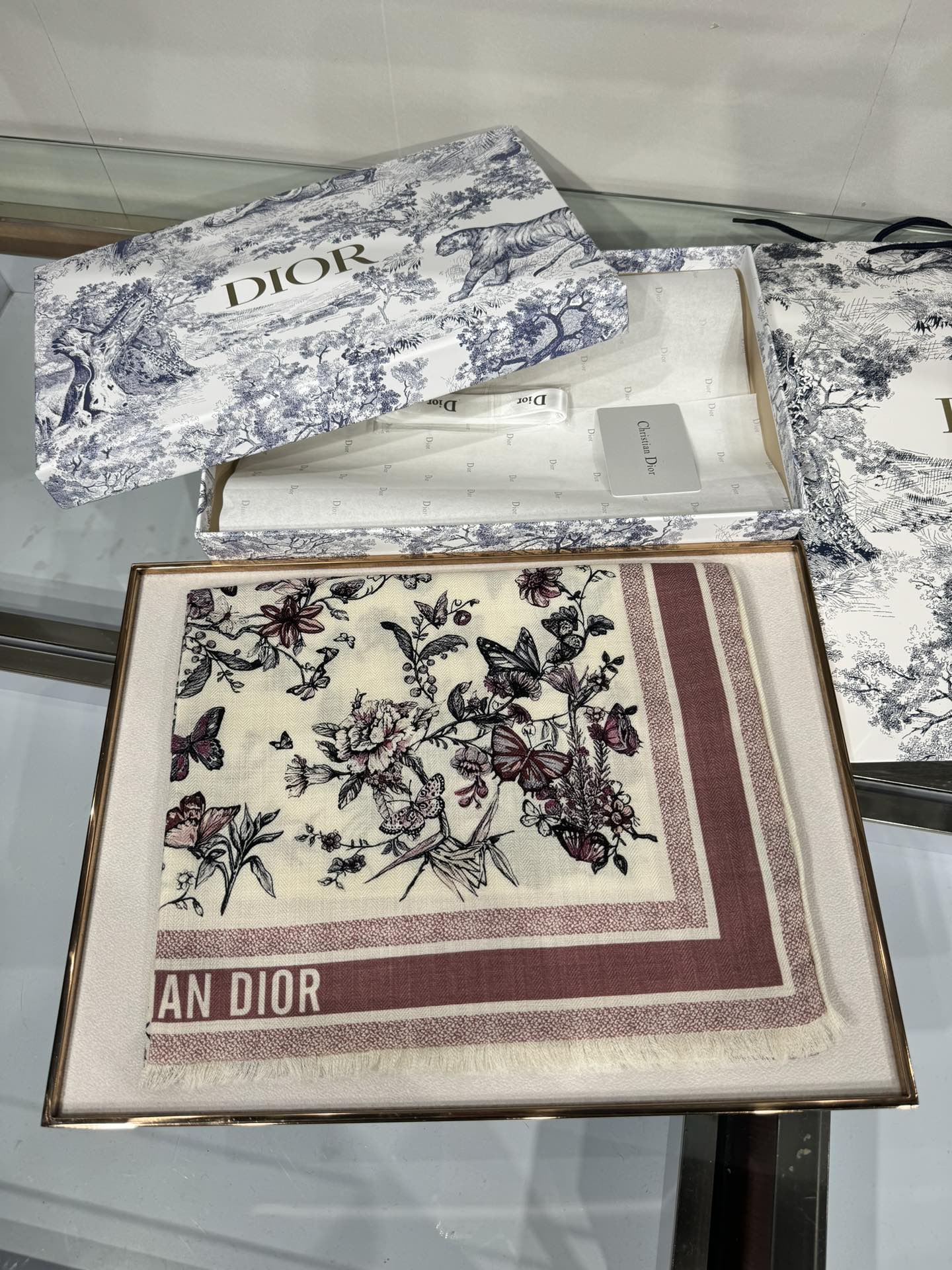 SCARF 180 CM IN COLORFUL CASHMERE AND SILK 408421 mysite