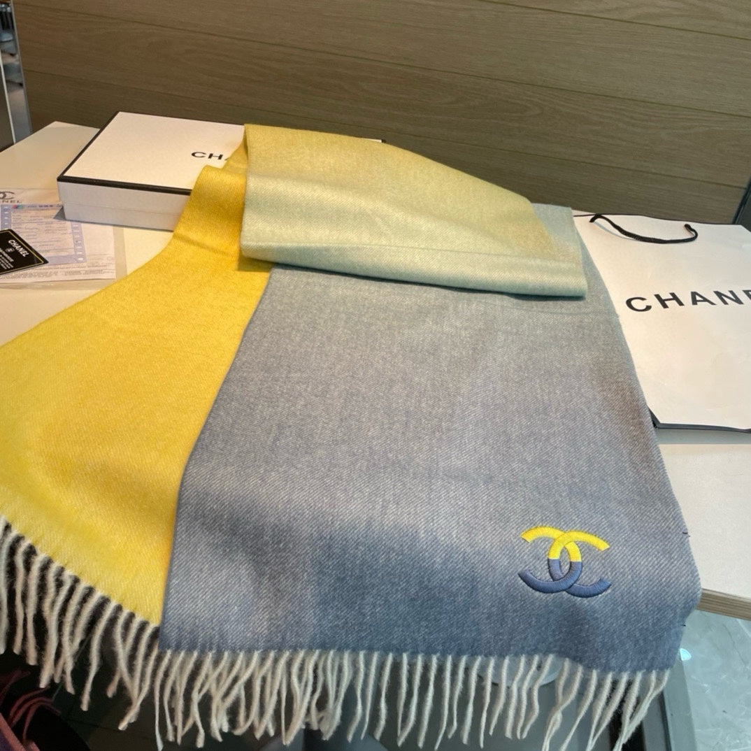 SCARF 180 CM IN COLORFUL CASHMERE 387914 mysite