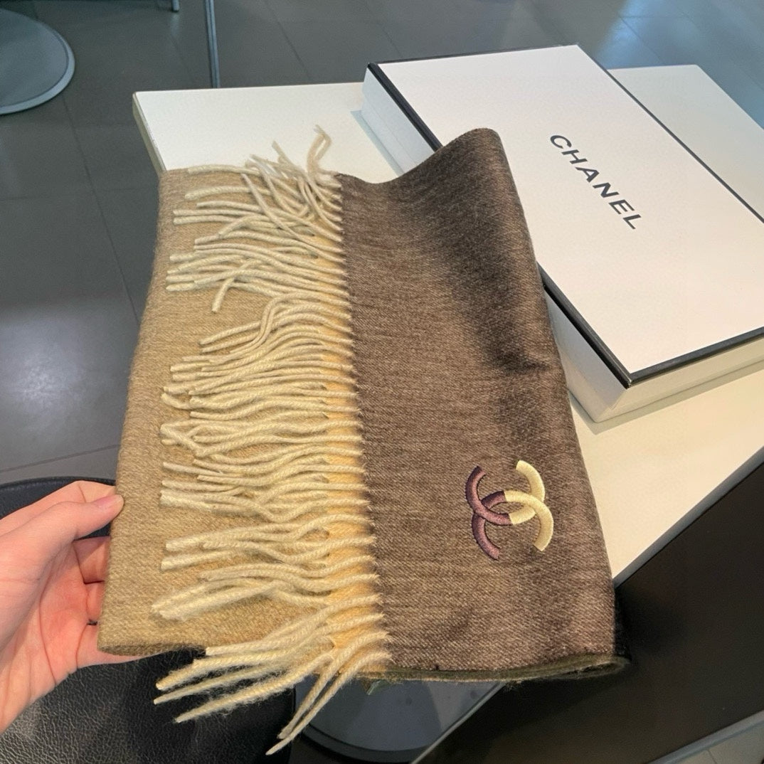 SCARF 180 CM IN COLORFUL CASHMERE 387915 mysite