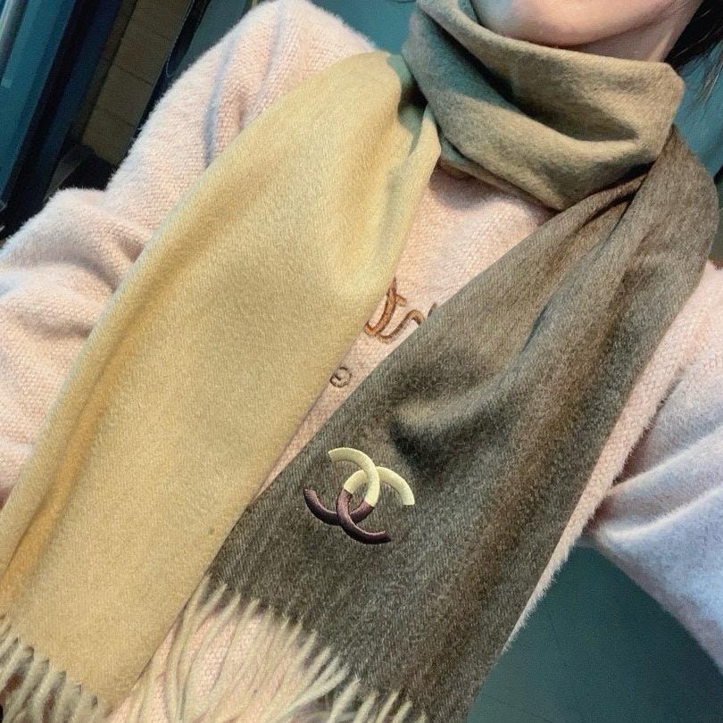 SCARF 180 CM IN COLORFUL CASHMERE 387915 mysite