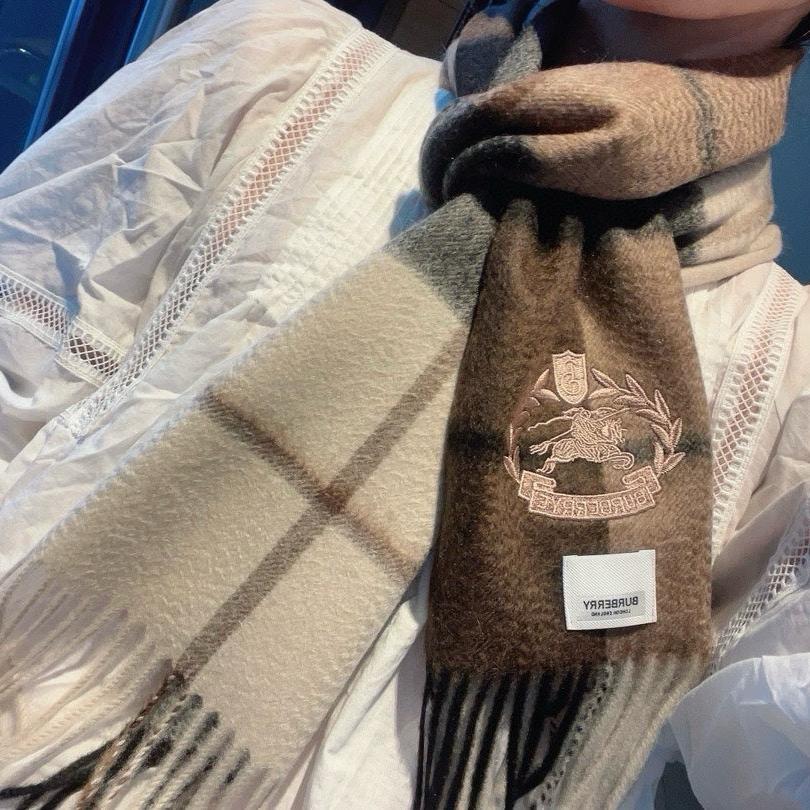 SCARF 180 CM IN COLORFUL CASHMERE 408585 mysite