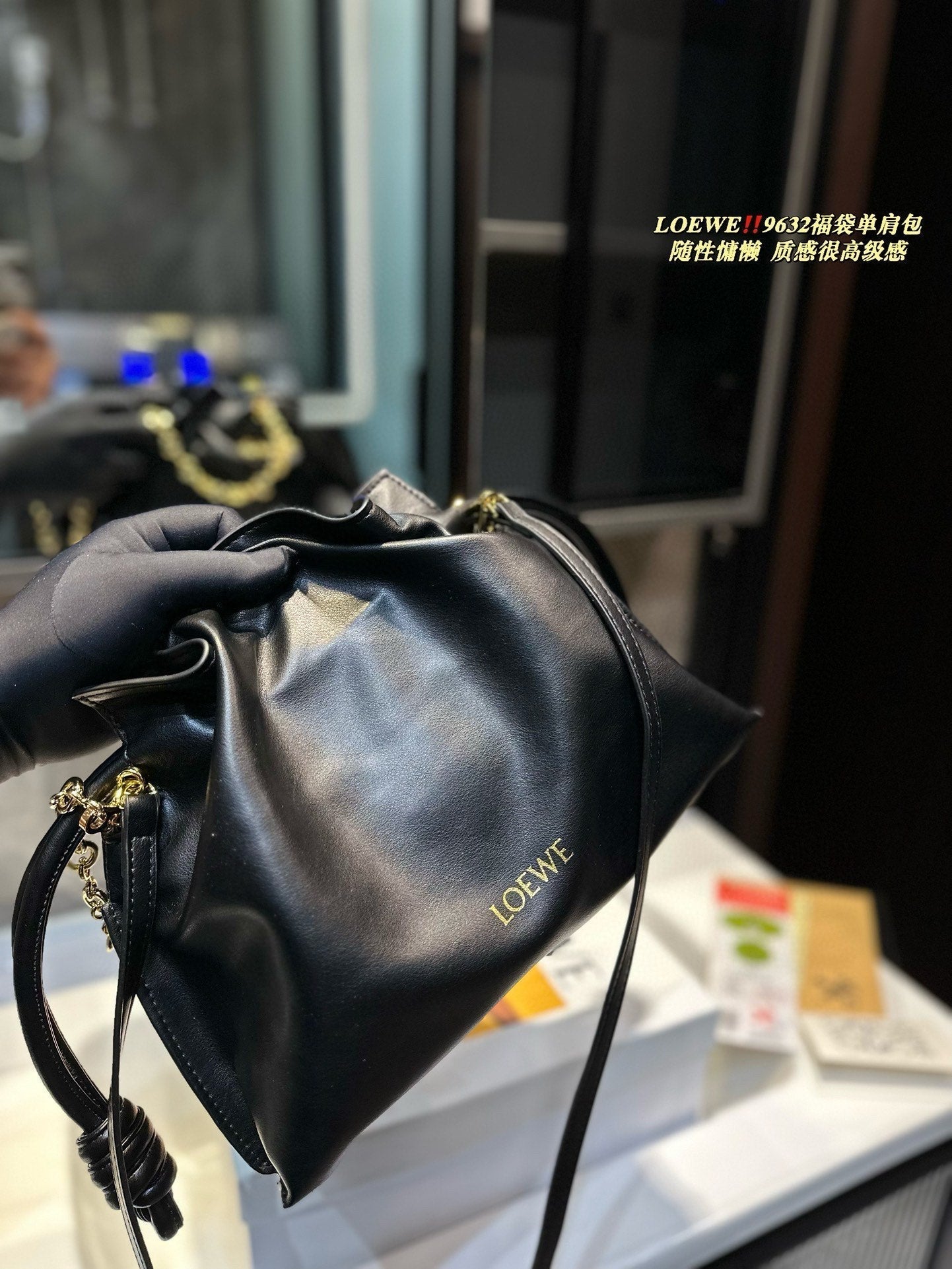 MEDIUM FLAMENCO PURSE 29 IN BLACK NAPPA LAMBSKIN mysite