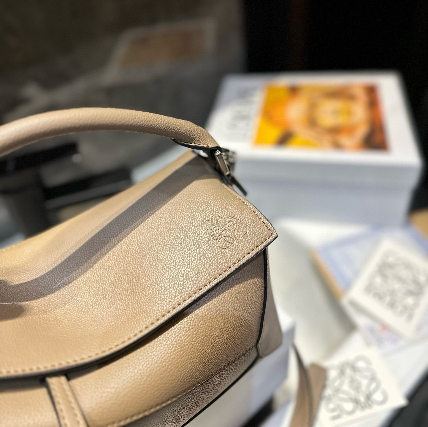 SMALL PUZZLE 23 BAG IN CLASSIC PEANUT BROWN CALFSKIN mysite