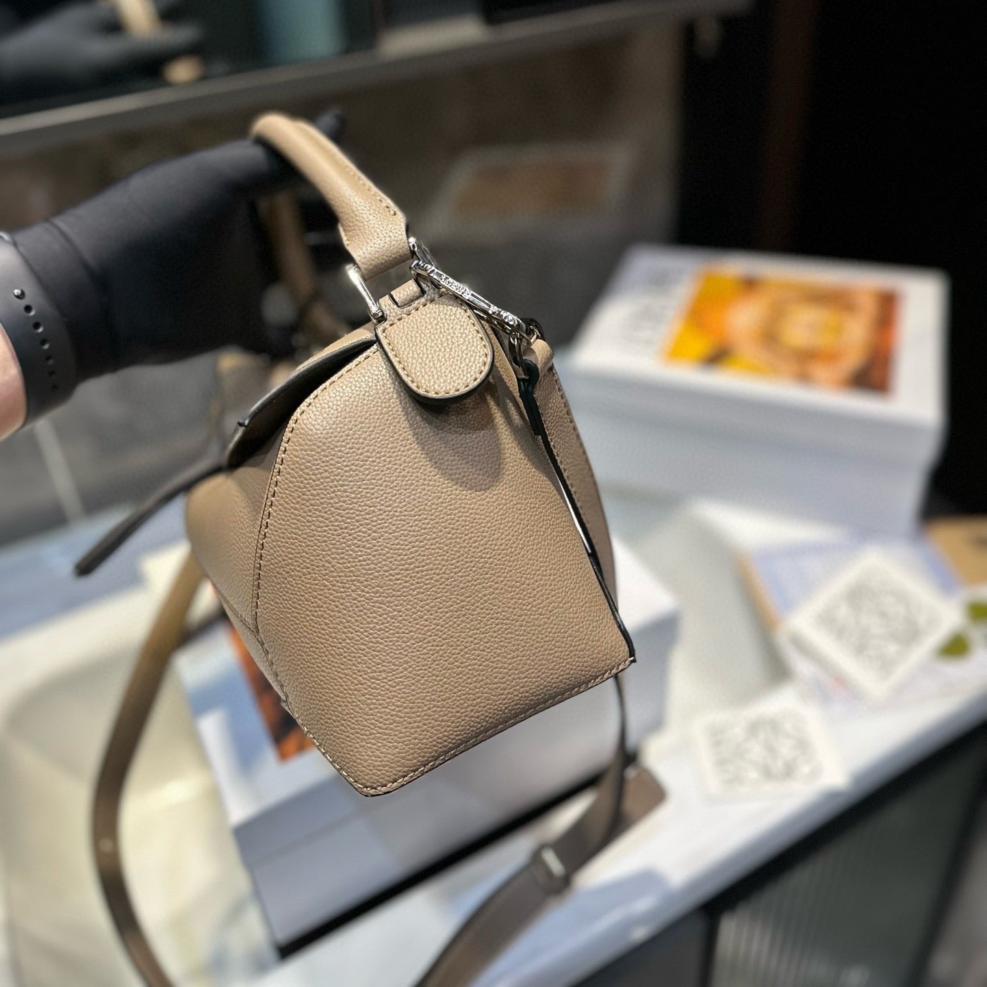 SMALL PUZZLE 23 BAG IN CLASSIC PEANUT BROWN CALFSKIN mysite