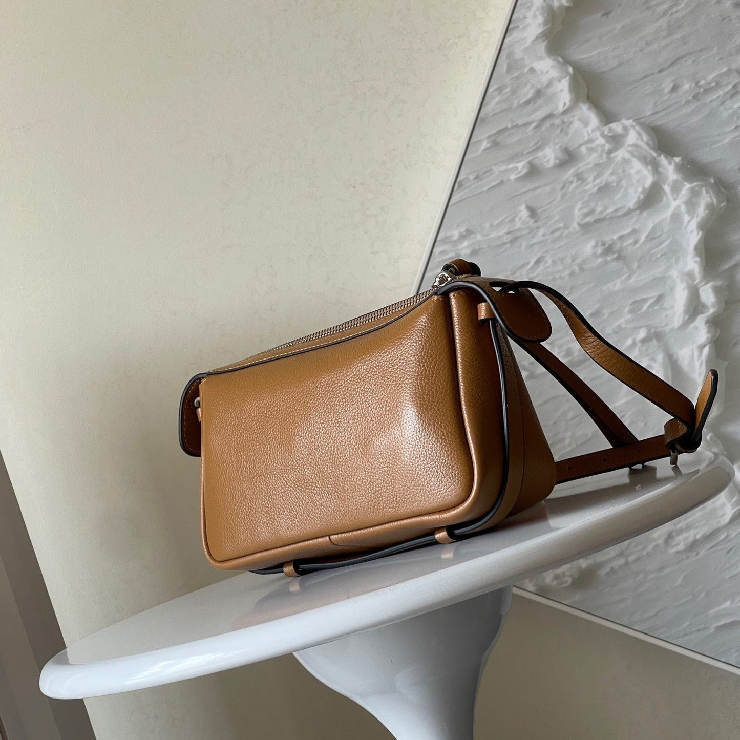 SIMPLY MINI 22 IN BRONZE BROWN GRAINED CALFSKIN mysite