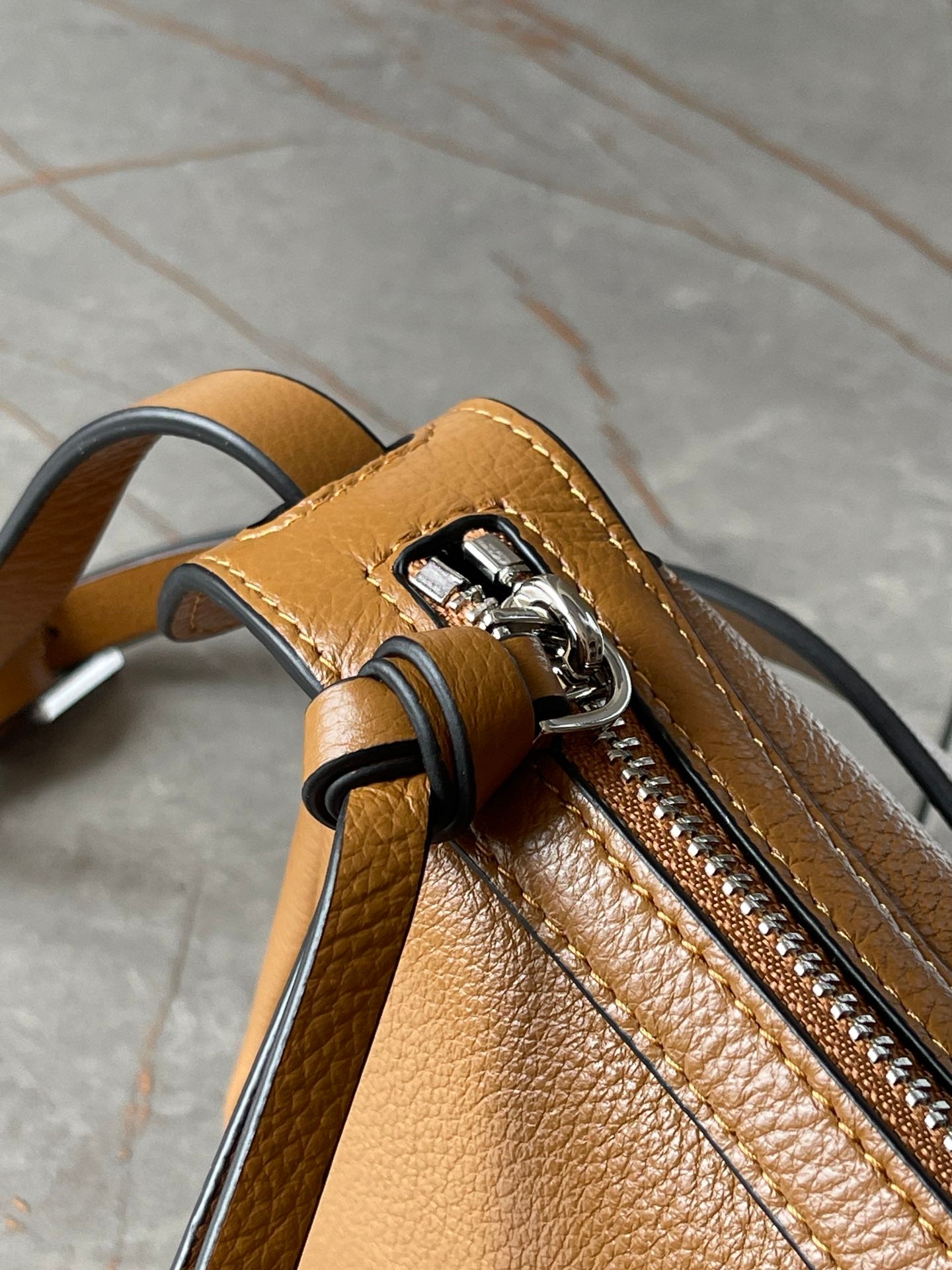 SIMPLY MINI 22 IN BRONZE BROWN GRAINED CALFSKIN mysite