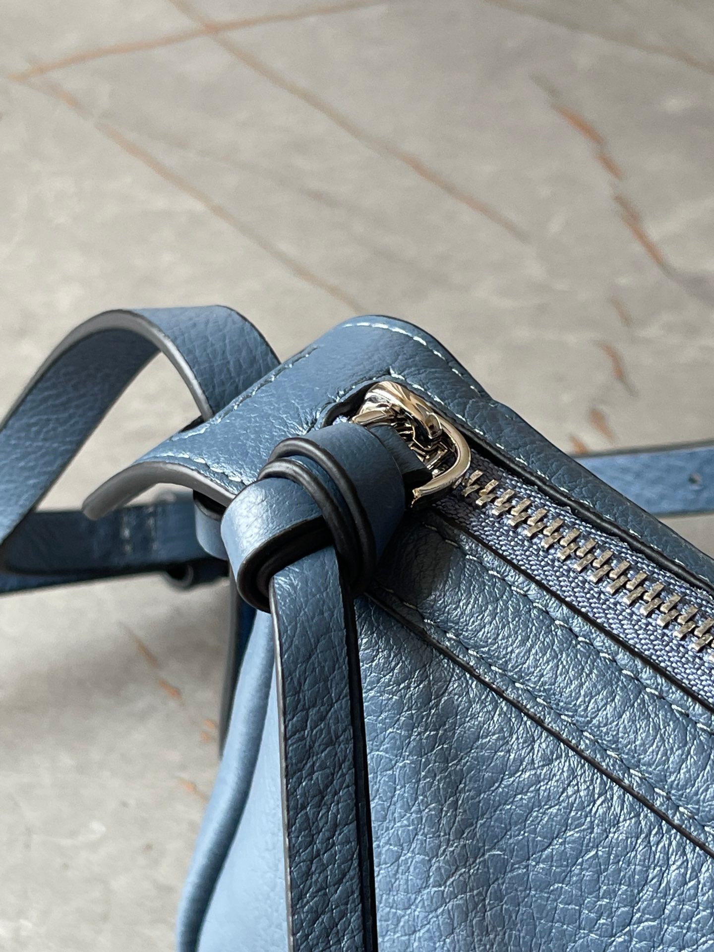 SIMPLY MINI 22 IN FIORD BLUE GRAINED CALFSKIN mysite