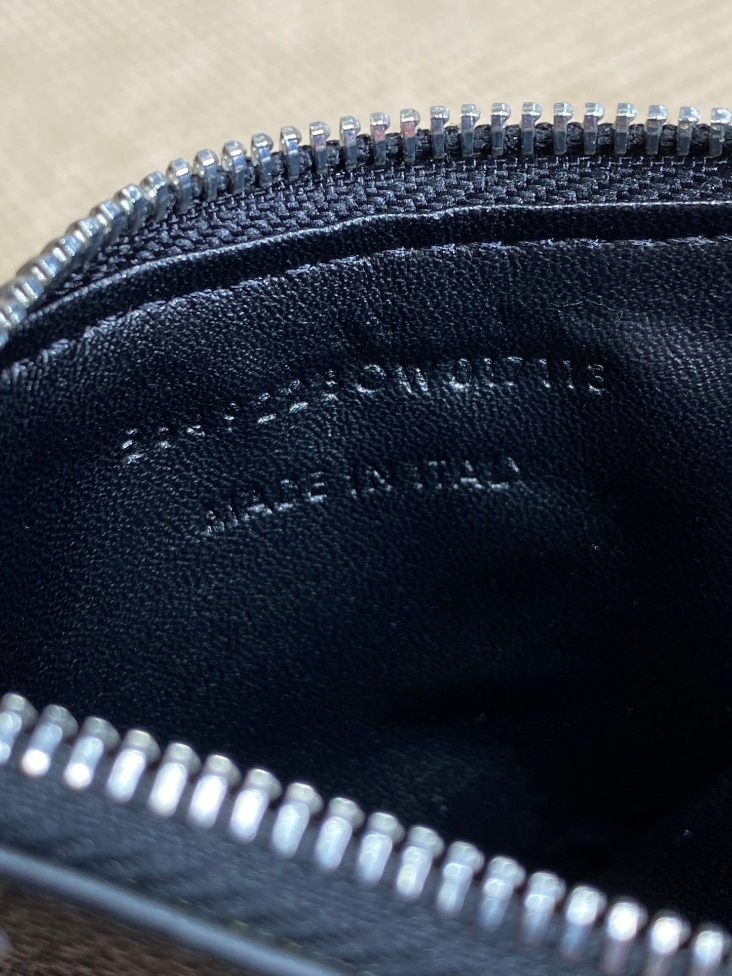 YSL Zip Card Case Cowhide mysite