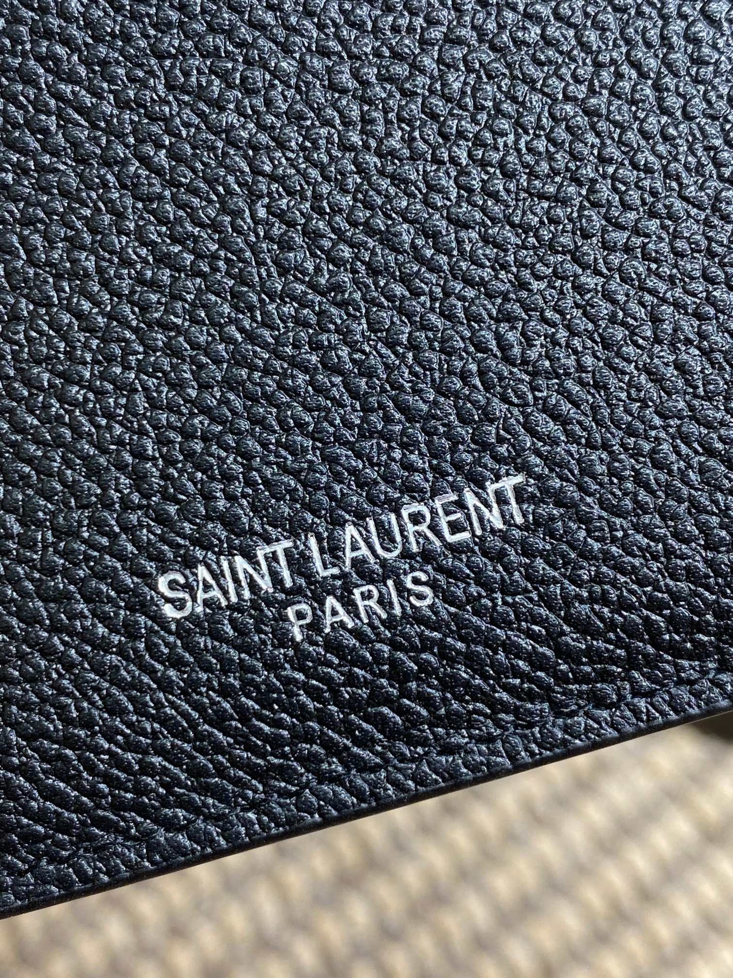 YSL Zip Card Case Cowhide mysite