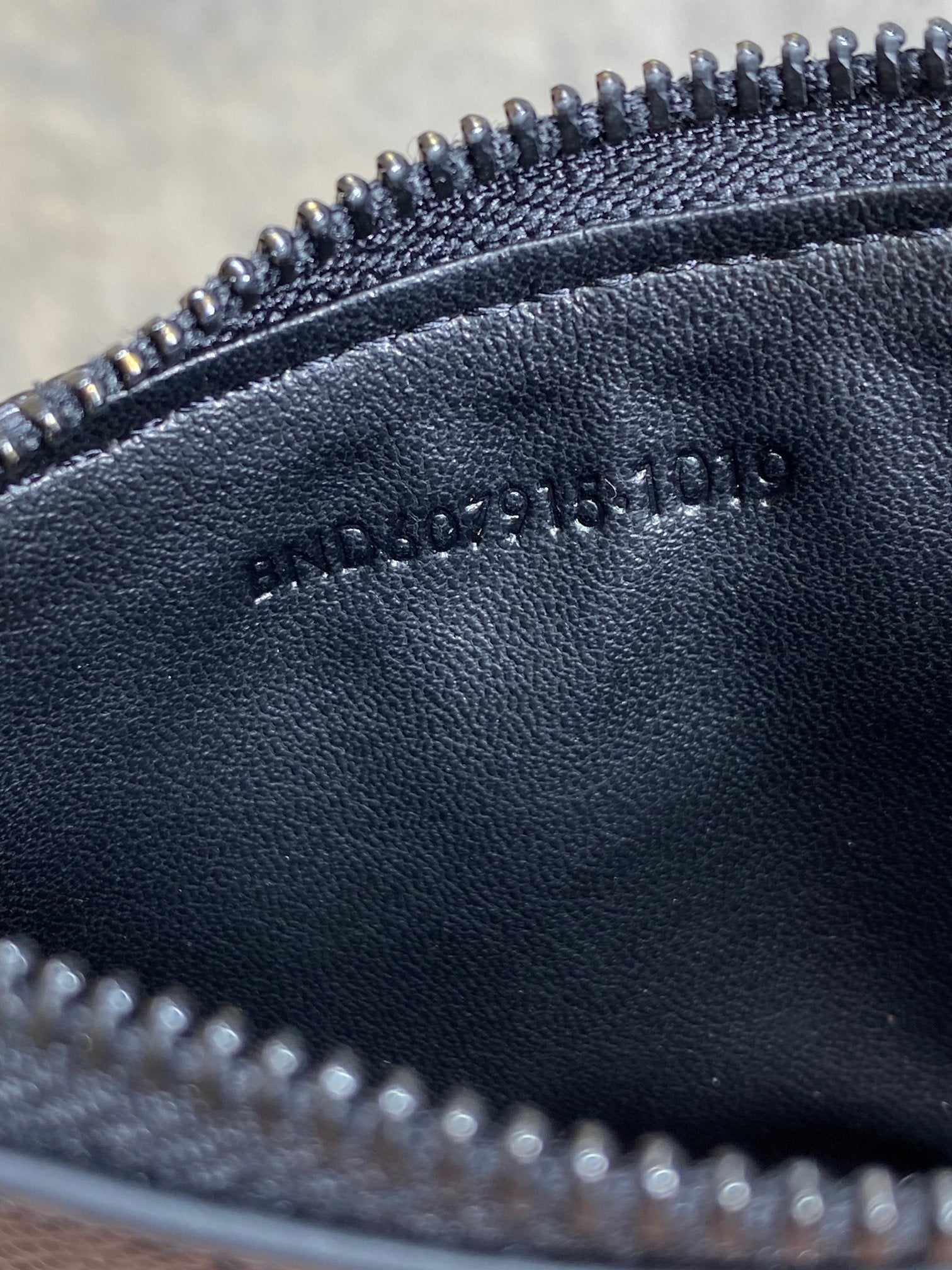 YSL Zip Coin Case With Card Full Black Caviar Cowhide GHW mysite