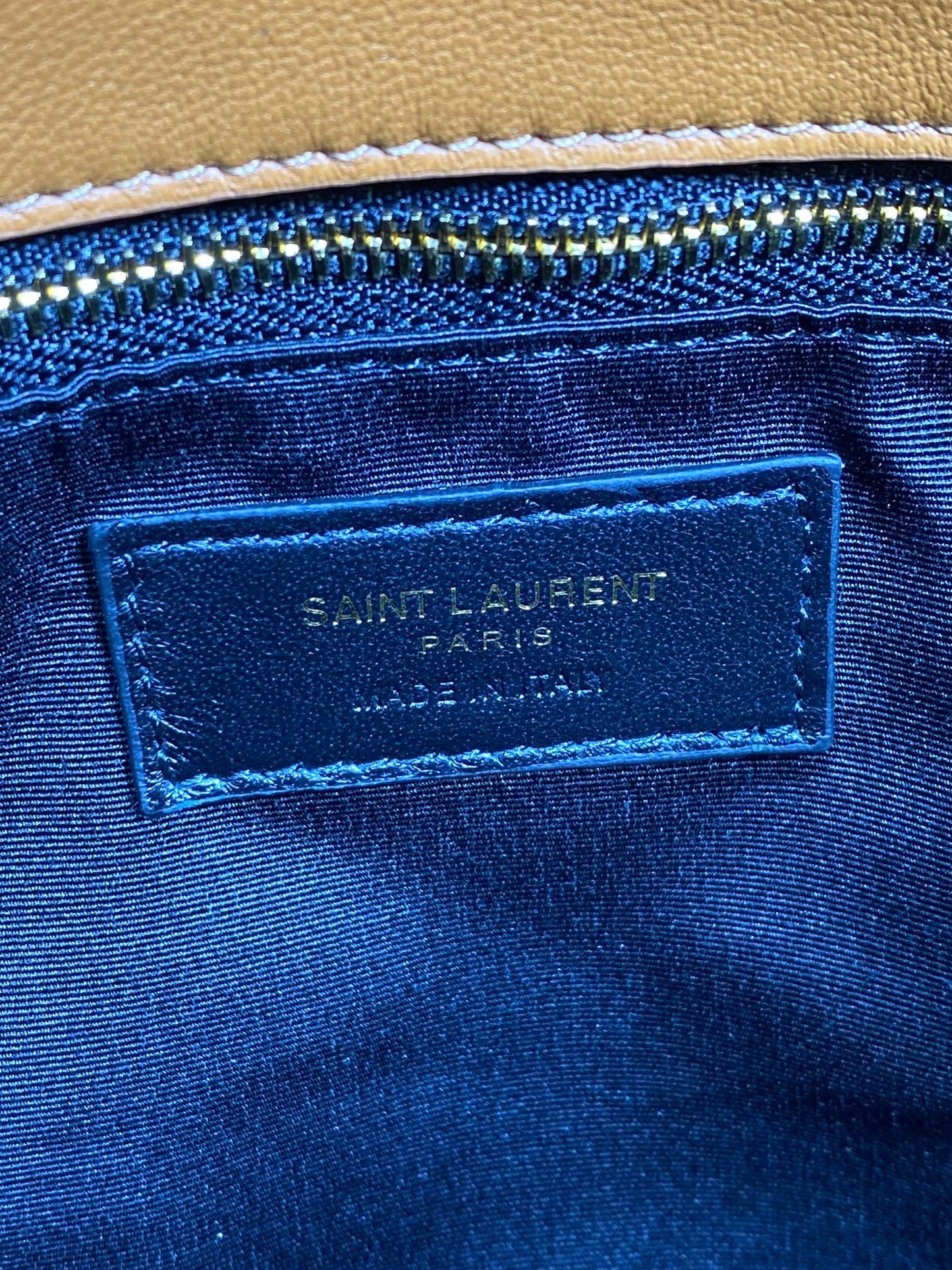 PUFFER SMALL 29 IN BRONZE BROWN LAMBSKIN GOLD HARDWARE mysite