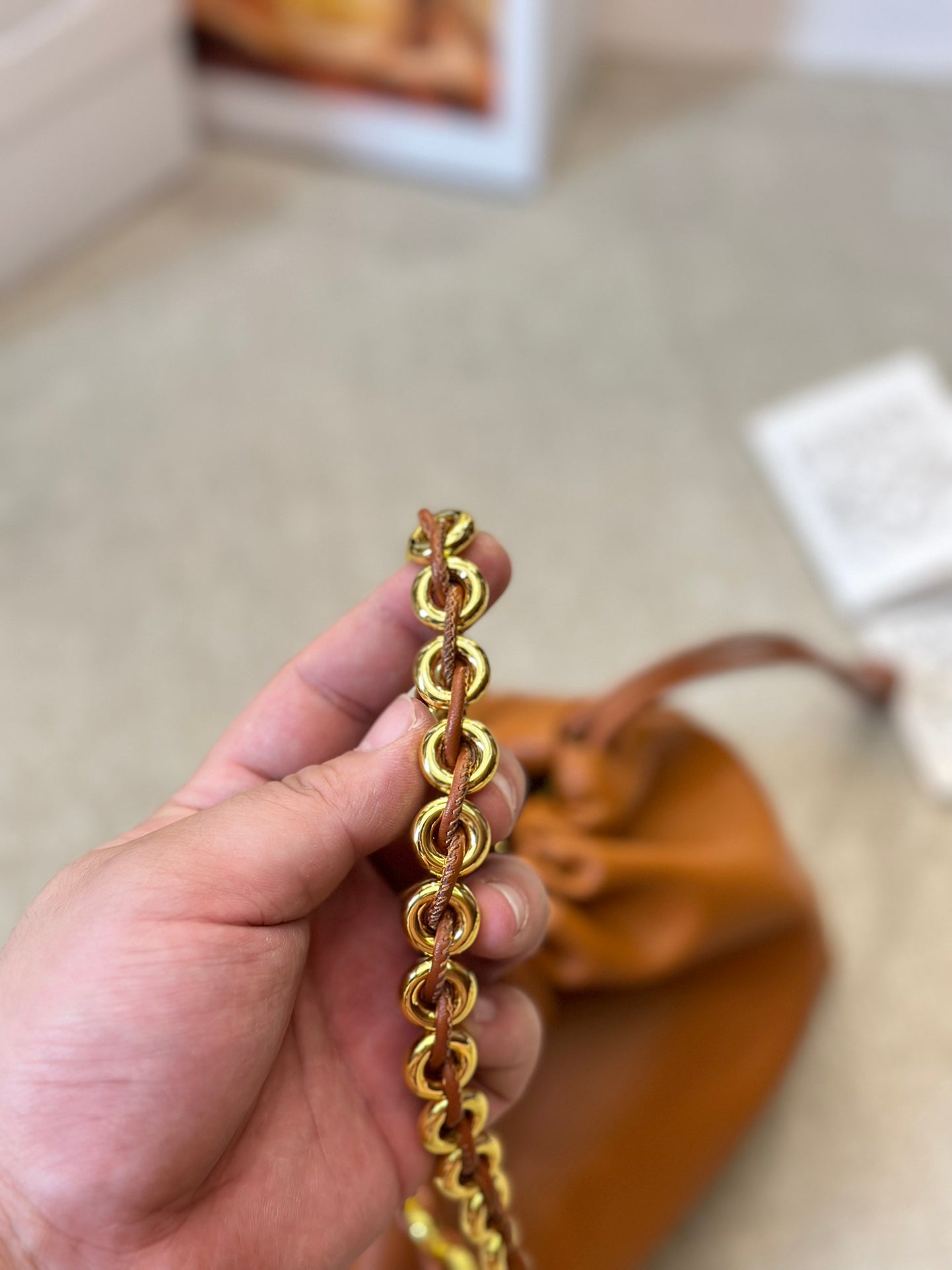 LOE SMALL 23 FLAMENCO PURSE IN WARM DESERT NAPPA LAMBSKIN mysite