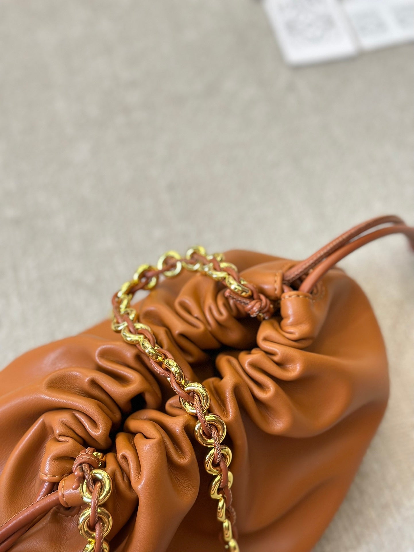 LOE SMALL 23 FLAMENCO PURSE IN WARM DESERT NAPPA LAMBSKIN mysite