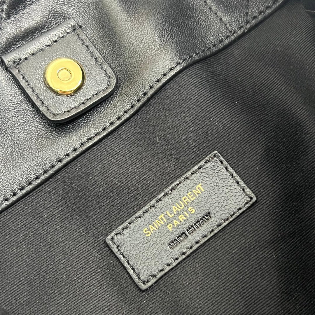 JAMIE POCHON 38 IN BLACK LAMBSKIN GOLD HARDWARE mysite