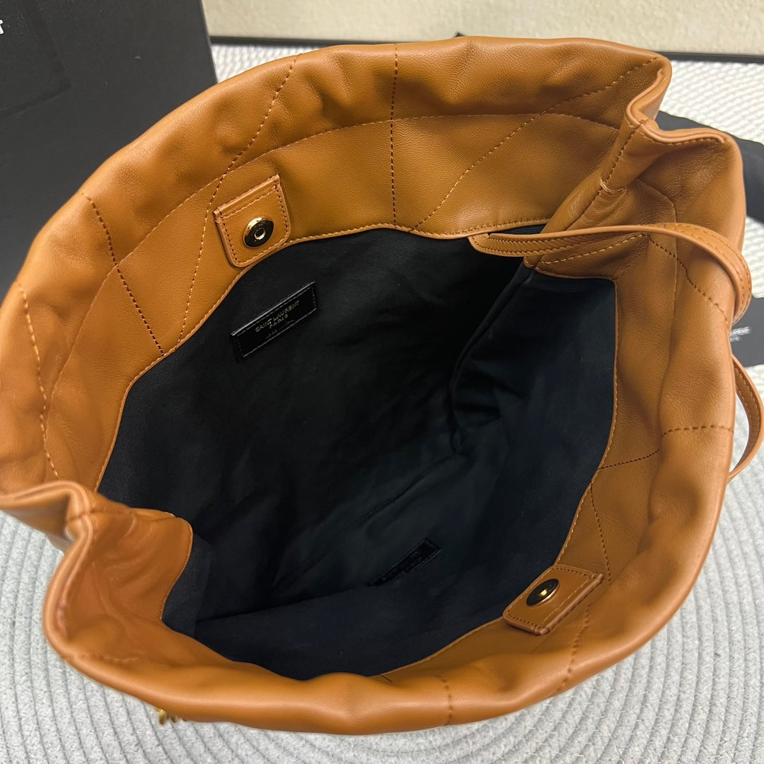 JAMIE POCHON 33 IN BRONZE BROWN LAMBSKIN GOLD HARDWARE mysite