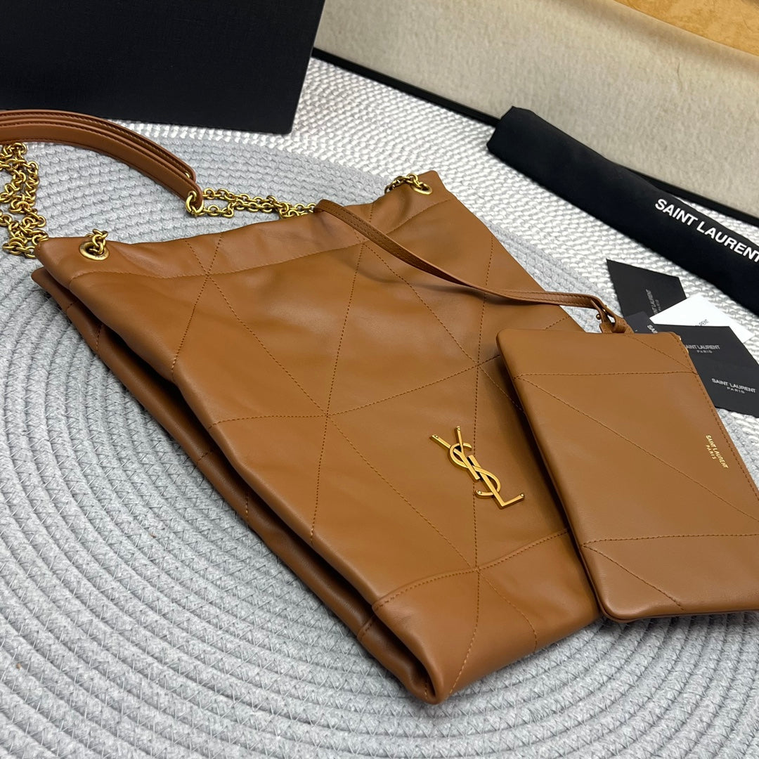 JAMIE POCHON 33 IN BRONZE BROWN LAMBSKIN GOLD HARDWARE mysite