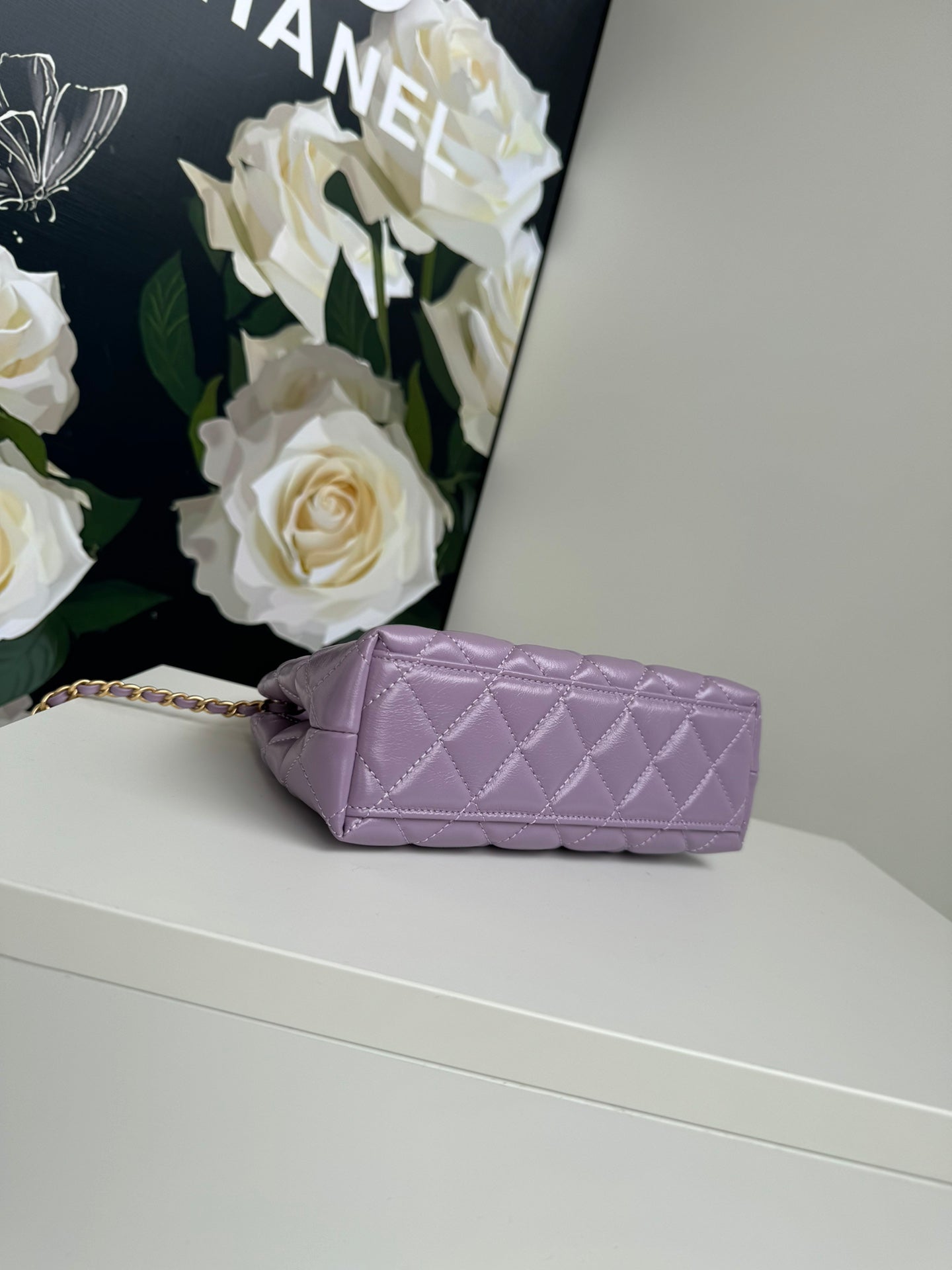 cc 24a nano 19cm kelly shopper bag violet lambskin mysite