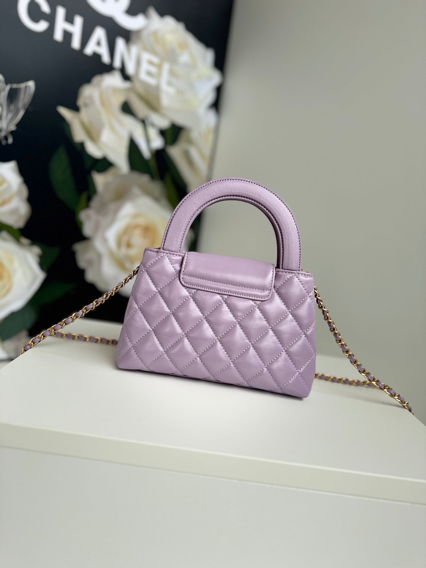 cc 24a nano 19cm kelly shopper bag violet lambskin mysite