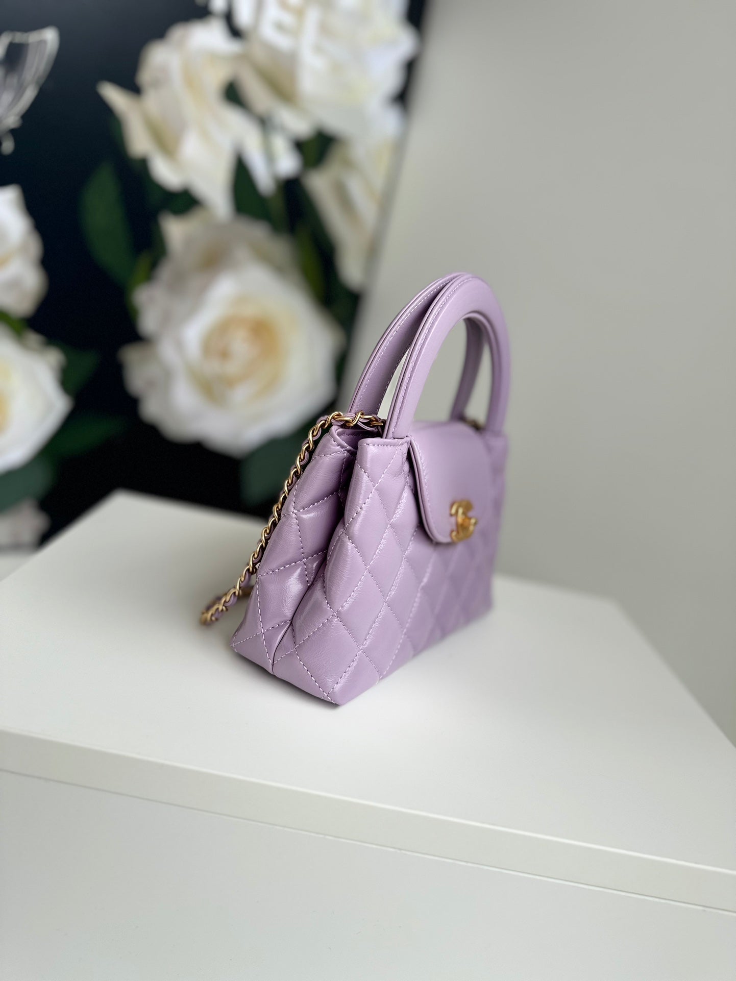 cc 24a nano 19cm kelly shopper bag violet lambskin mysite