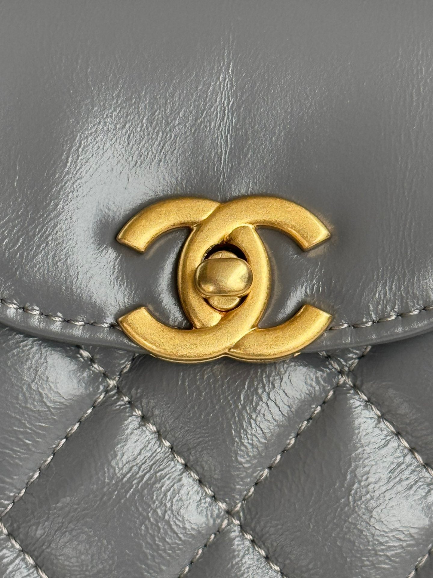 cc 24a nano 19cm kelly shopper bag smoke gray lambskin mysite