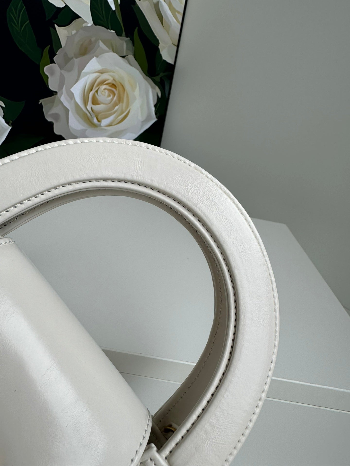 cc 24a nano 19cm kelly shopper bag pastel white lambskin mysite